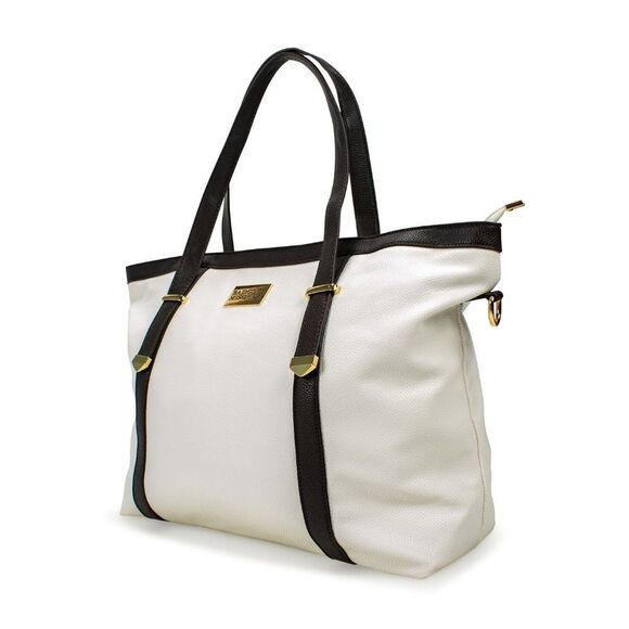 Badgley Mischka Anna Vegan Weekender Tote New - Picture 1 of 11